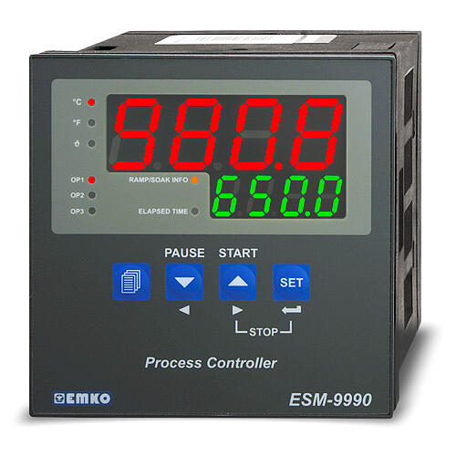 ESM9990 regulator temperatury z regulacją programową
