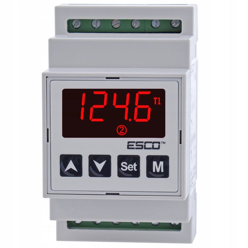 ES10D (na szynę DIN) regulator temperatury