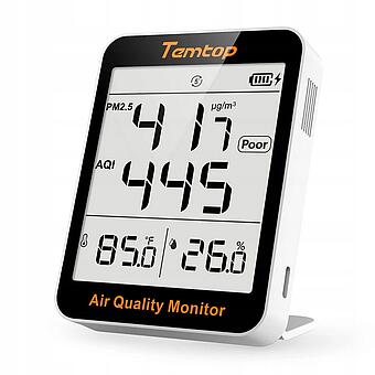 S1, Domowy miernik jakości powietrza z termometrem i higrometrem