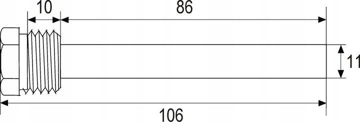 TPM03T.Ø80.100 z osłoną G1/2