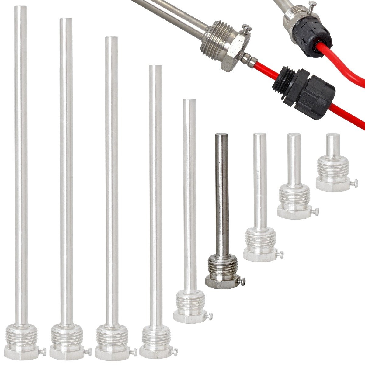 PG+króciec AISI-G1/2"