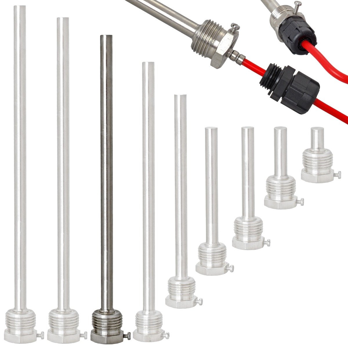 PG+króciec AISI-G1/2"