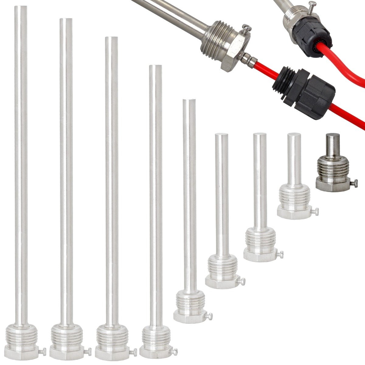 PG+króciec AISI-G1/2"