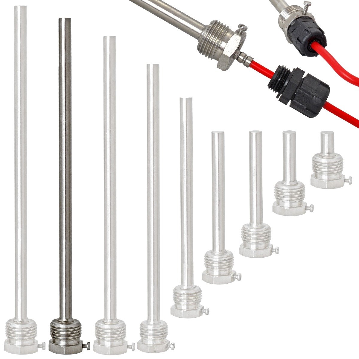 PG+króciec AISI-G1/2"