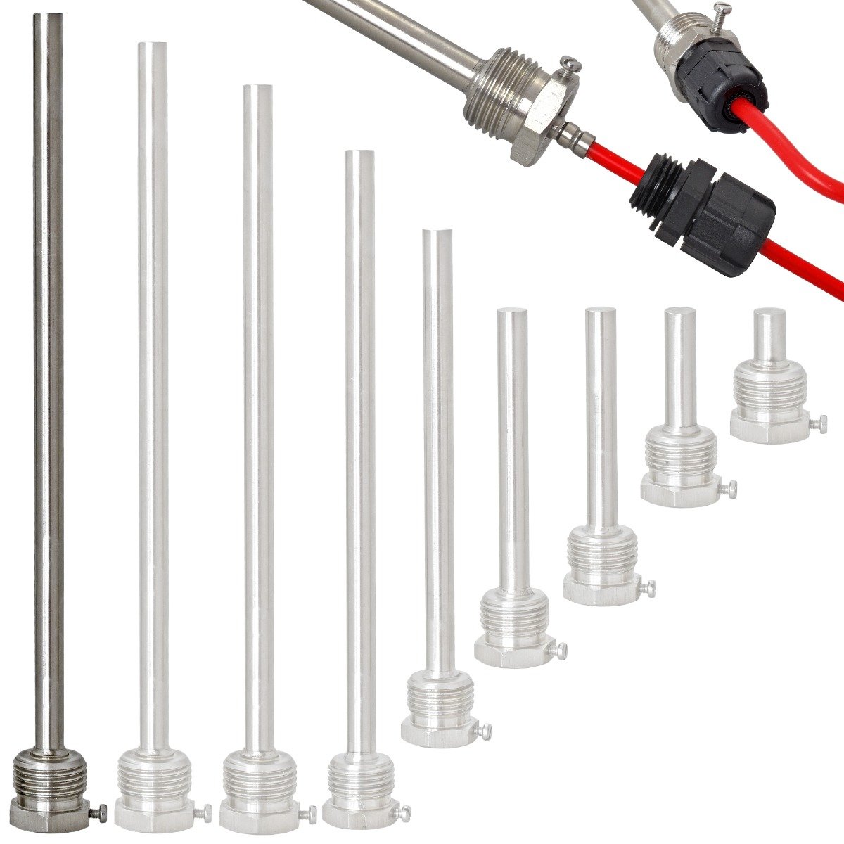 PG+króciec AISI-G1/2"