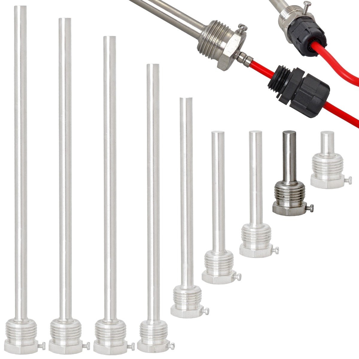 PG+króciec AISI-G1/2"