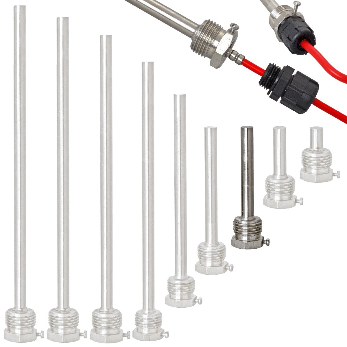 PG+króciec AISI-G1/2"