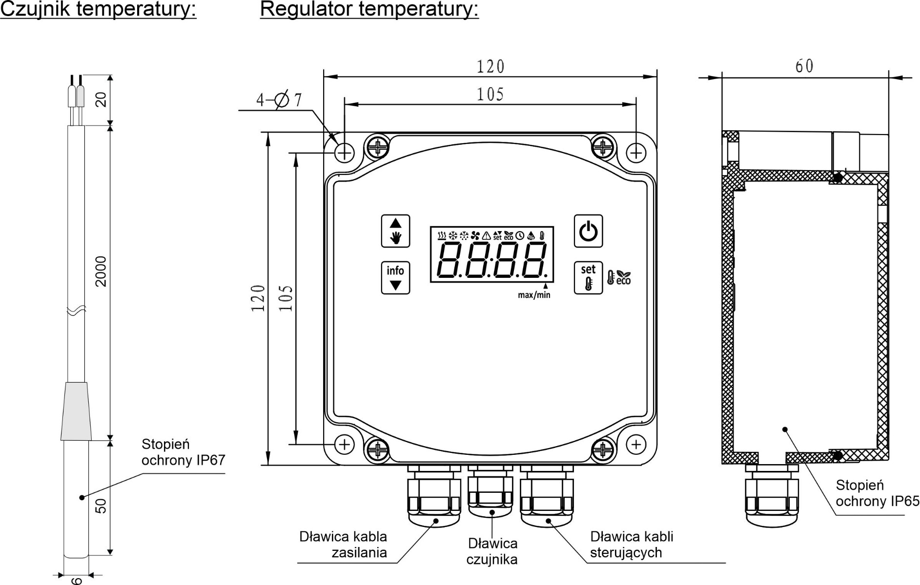ES-11HT Regulator z timerem 