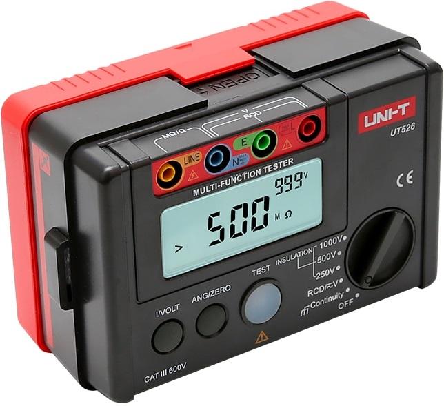 UT526 Miernik rezystancji izolacji z funkcją RCD