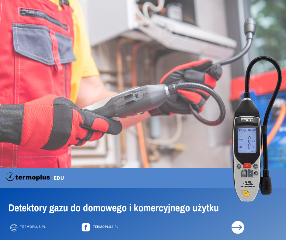 Detektory gazu do domowego i profesjonalnego użytku.